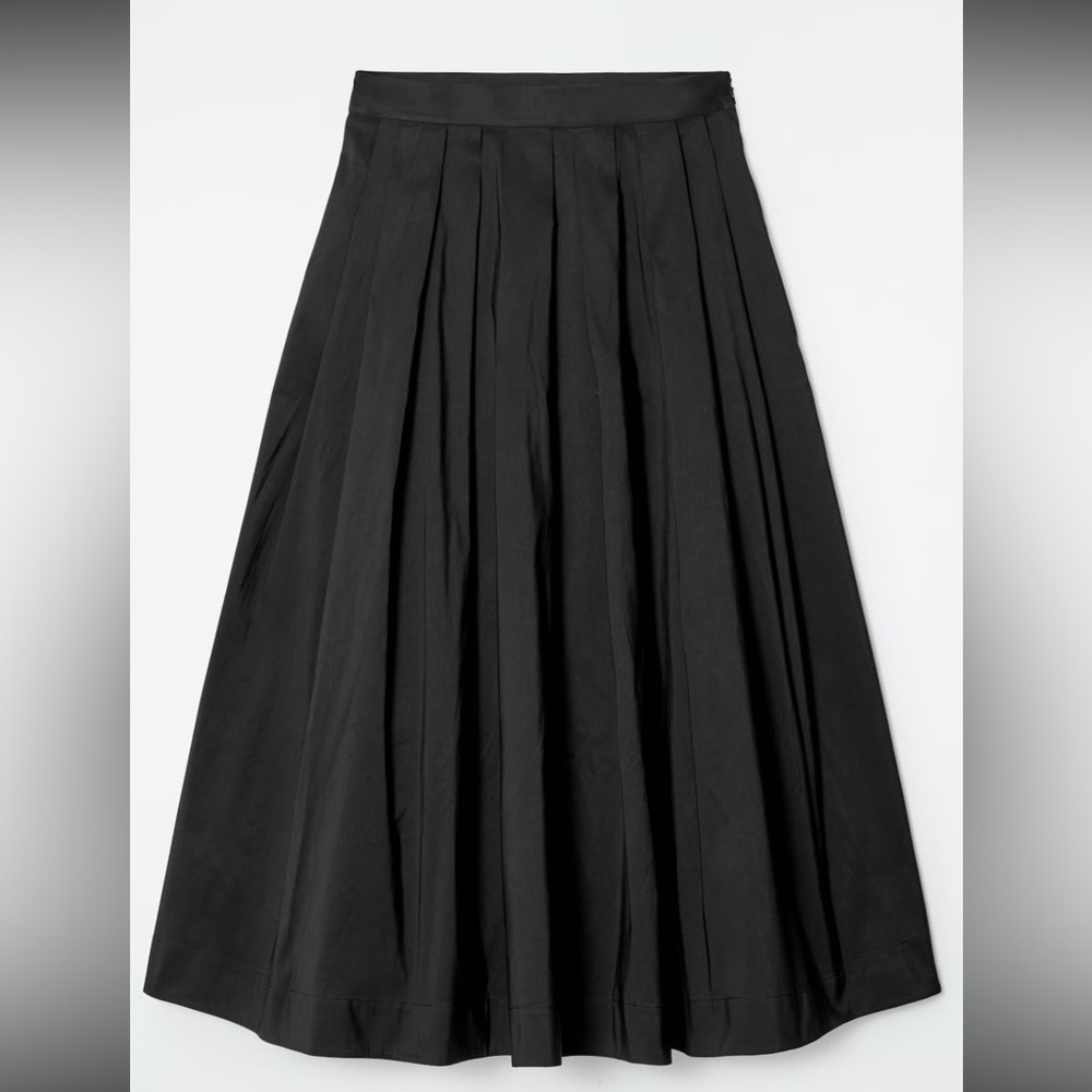 COS Black A-Line Women's Skirt